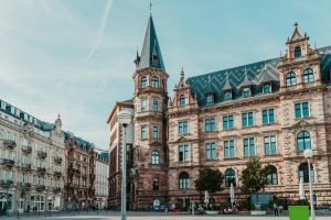 The New Town Hall in Wiesbaden