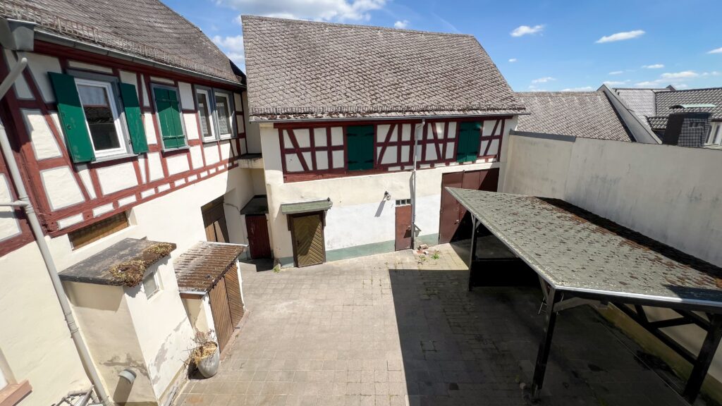 Blick in den Innenhof