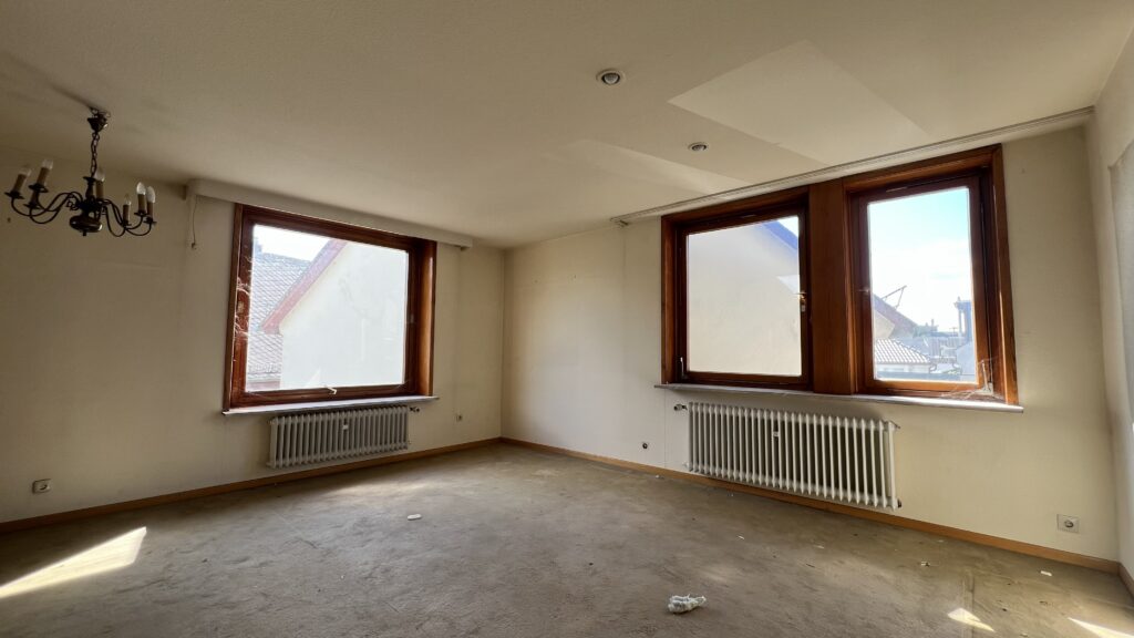 Ehemaliges Wohnzimmer im Obergeschoss