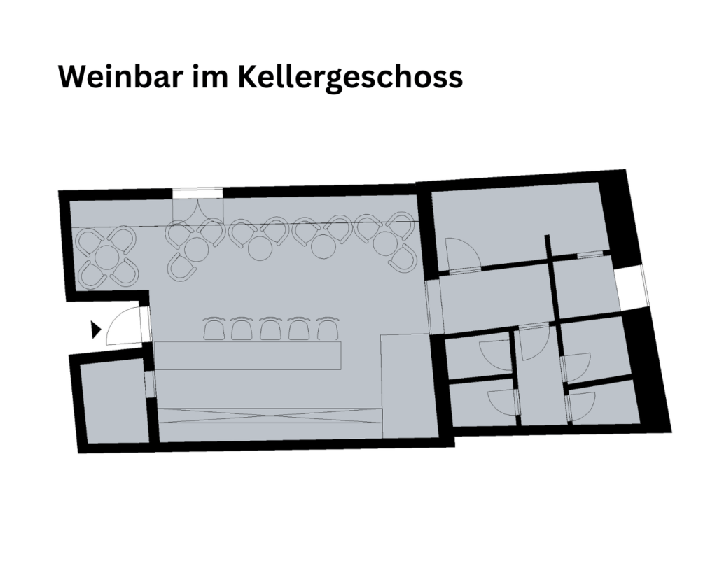 Weinbar im Kellergeschoss-min